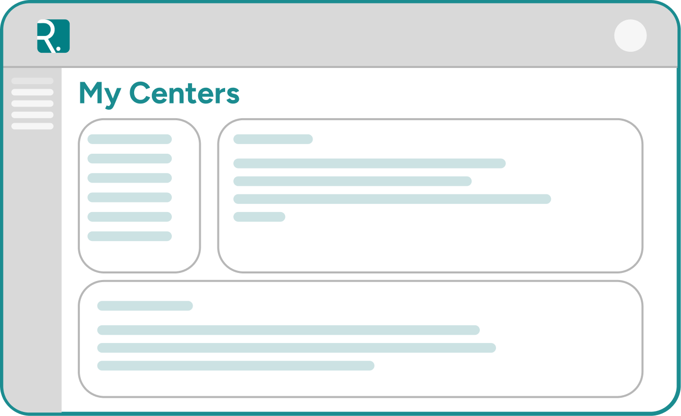 Add your center
