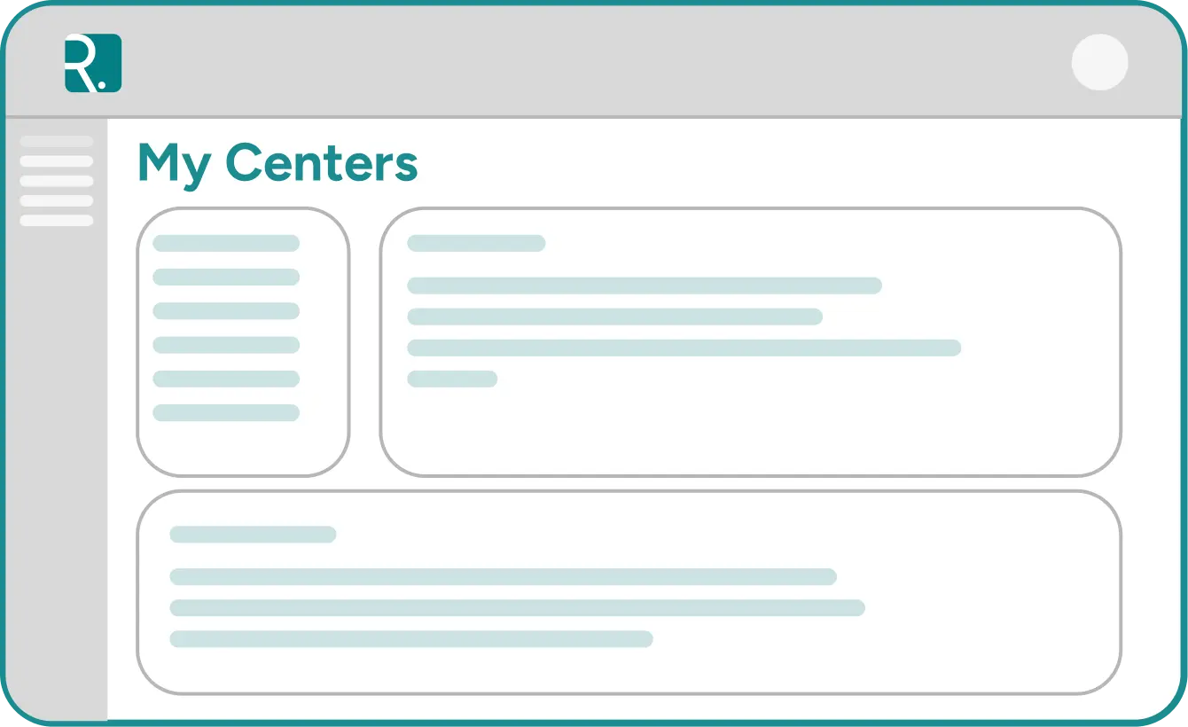 Add your center